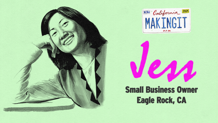 Jessica Wang works in LA’s competitive food industry. A financial scare nearly threw her off the path to opening her own brick-and-mortar shop.