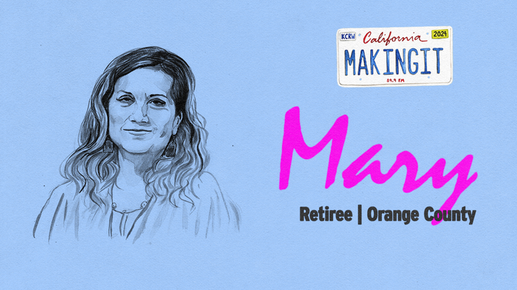 Mary retired early from her Orange County social services job due to health issues. Now she’s learning the limits of her fixed income.