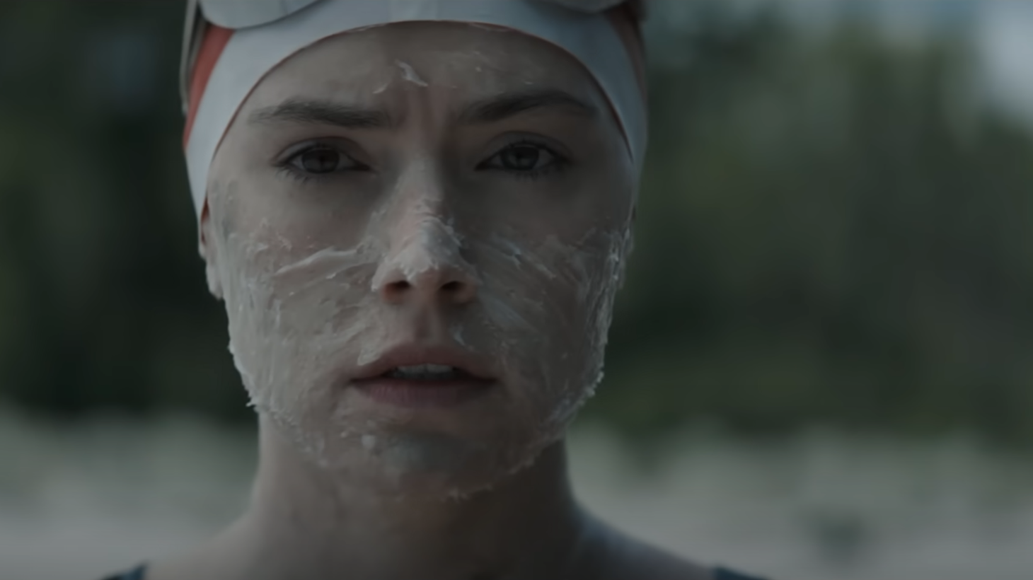 “Young Woman and the Sea” stars Daisy Ridley as Trudy Ederle, who became the first woman to swim across the English Channel in 1926.