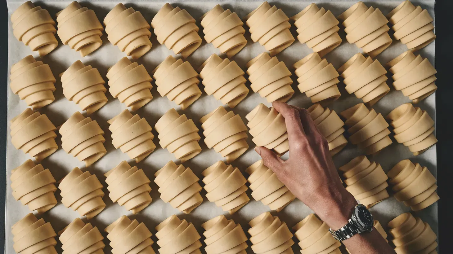 Lamination is key to layered and airy croissants so Kate Reid devised a recipe for the home cook that doesn’t require expensive and large industrial equipment.