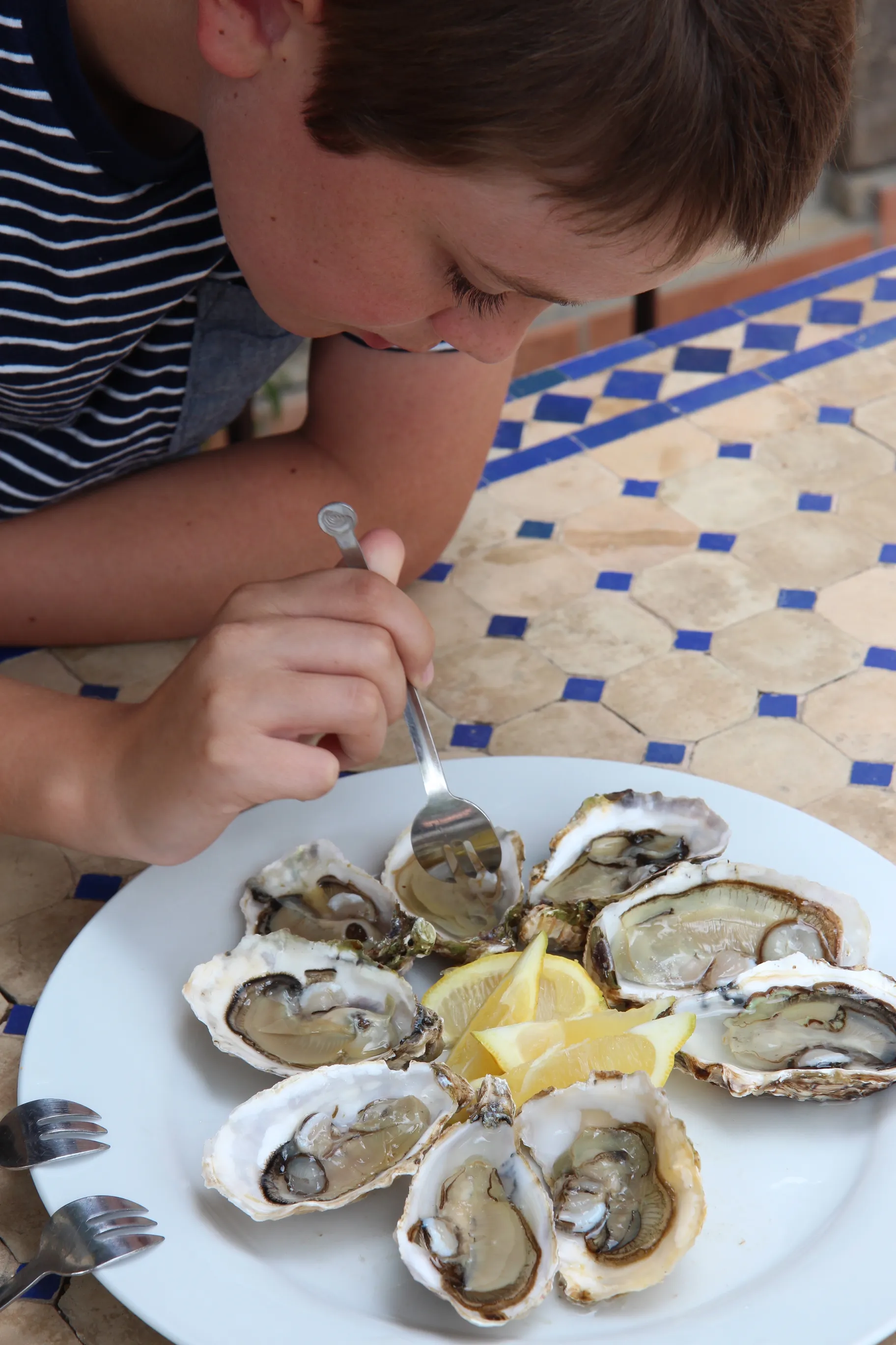 Joe Hoffman's First Oyster.jpeg