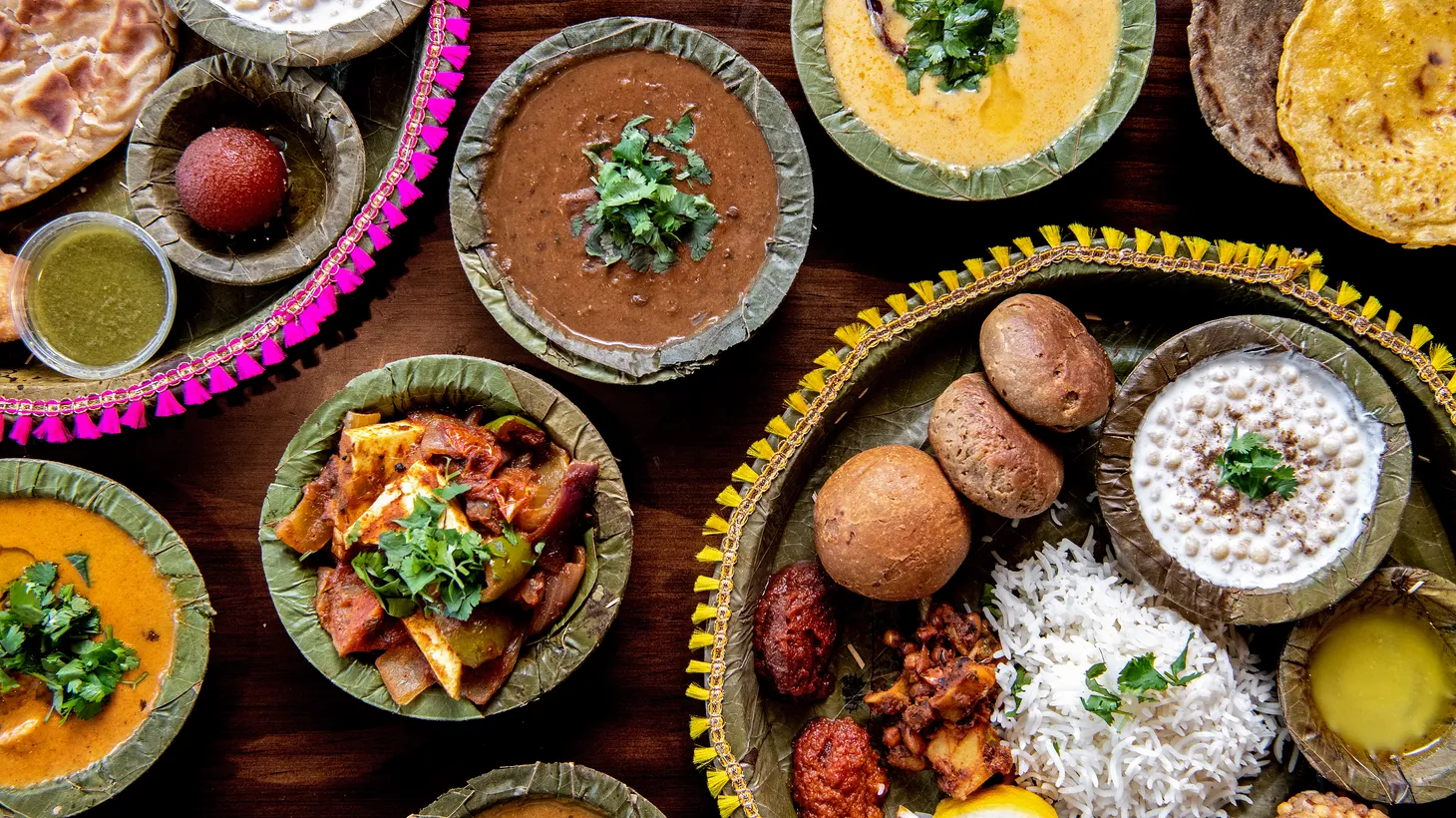 Even if dining alone, order the thali, says LA Times restaurant critic Bill Addion. The leftovers are worth the variety of tastes.