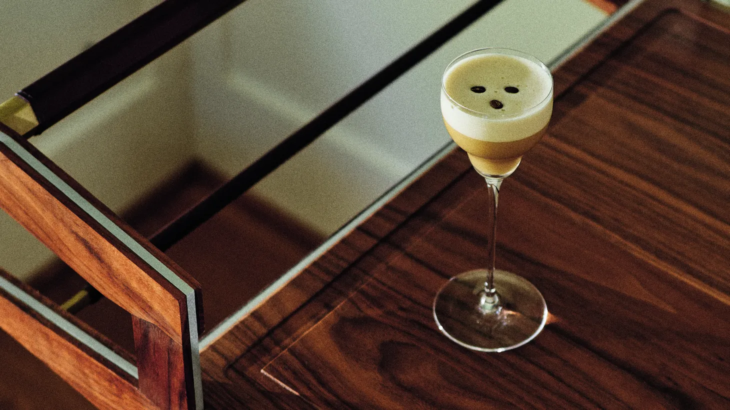 Jim Meehan's "Falling Water" cocktail is prepared via the slow-drip, Kyoto-style cold-brew method.