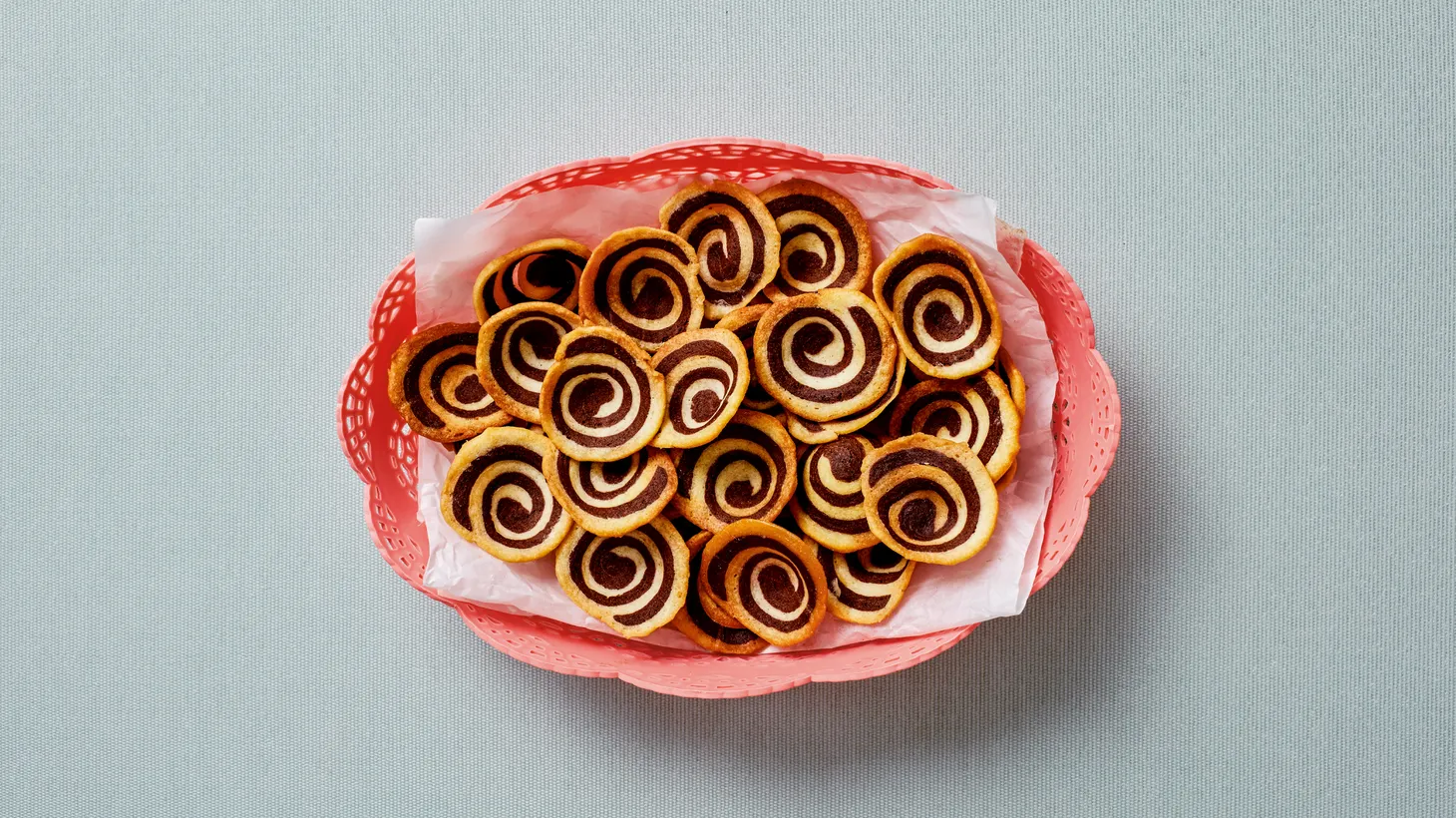 Named for their appearance, swirled "Pig's Ears" cookies are often sold on the streets in Vietnam.