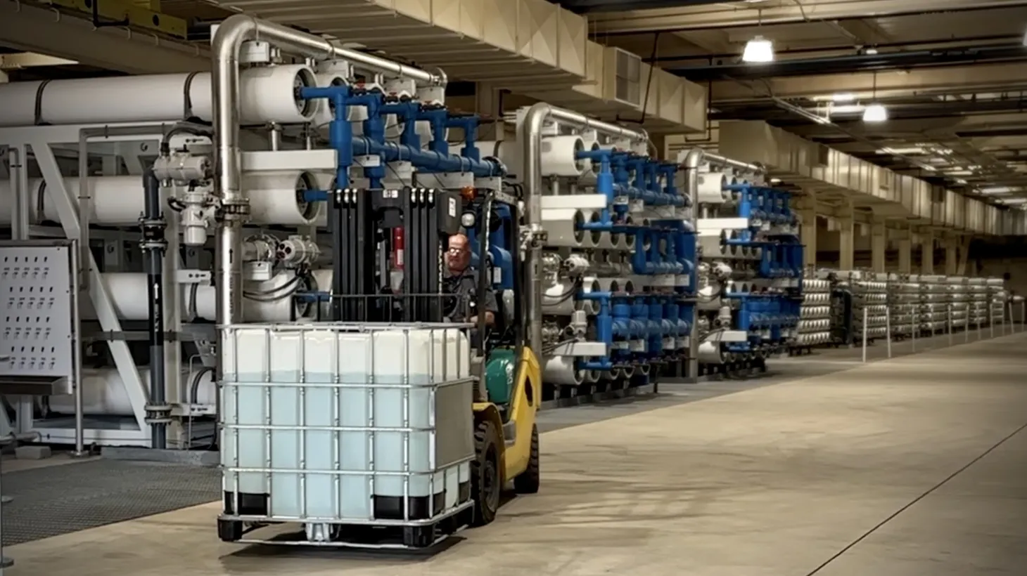 Desert Monks Brewing Company retrieves treated wastewater from Scottsdale to ferment beer in their Gilbert, Arizona facility.