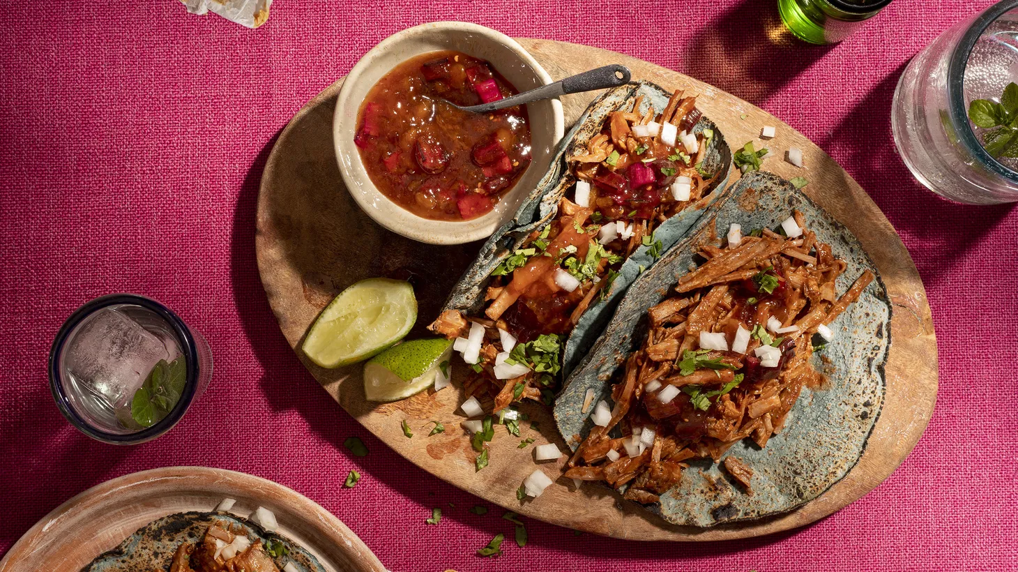 A Mexican-Jewish mashup to celebrate the high holidays includes brisket tacos.