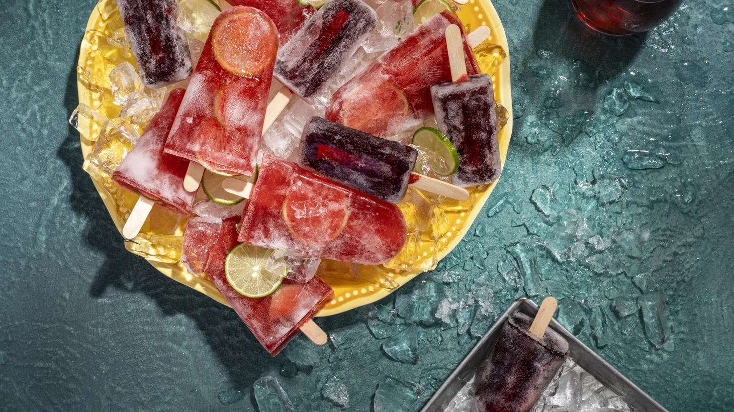 "I would say that nobody's really nostalgic about Manischewitz," says Ilan Stavans. So he and Margaret Boyle turned the wine into popsicles.