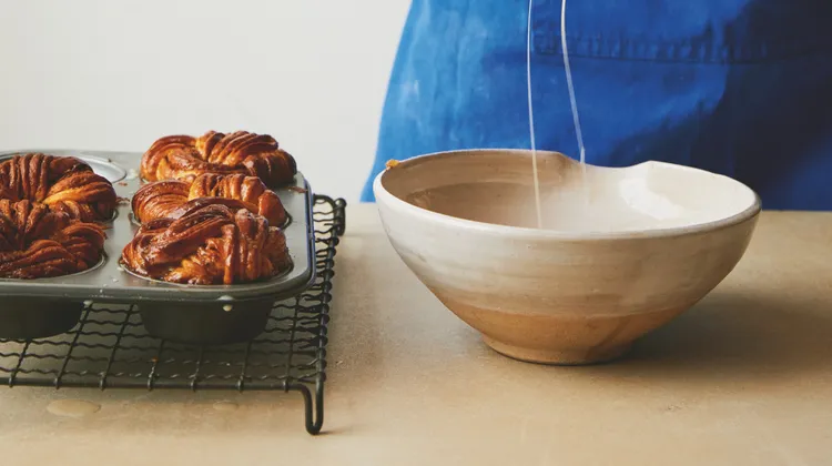 Pastry chef Nicola Lamb sifts through the essential ingredients of baking — flour, sugar, eggs, and butter.