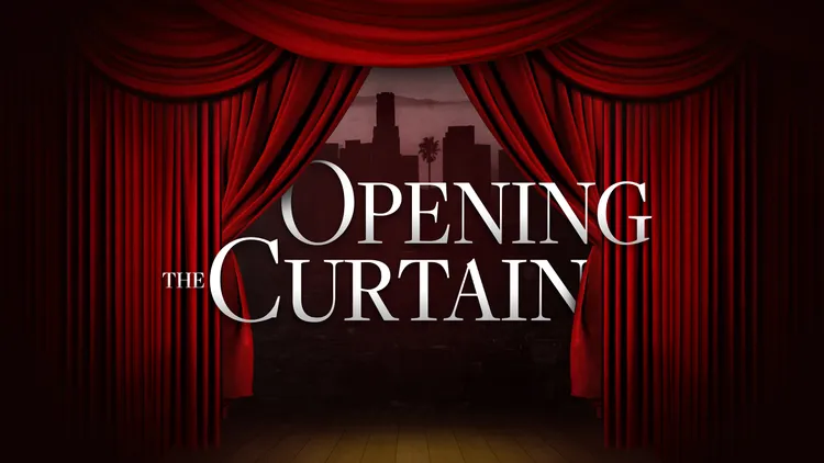 open curtains