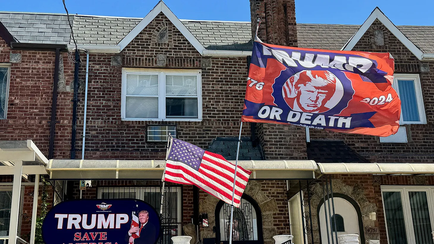 Trump flags