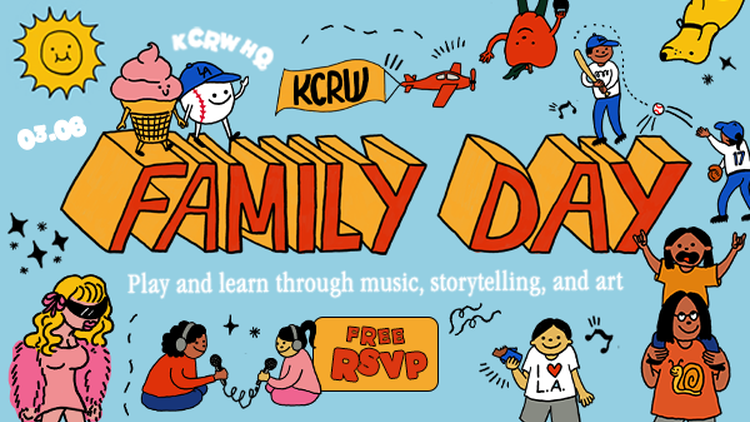 Join KCRW and our partners for a free, fun interactive day at KCRW HQ! Kids and their caregivers are invited to play and learn through music, storytelling, and art.