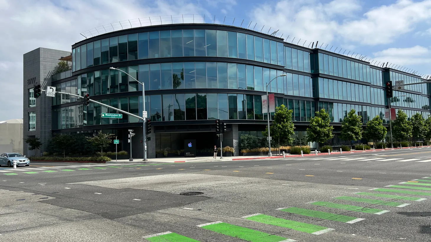 Apple’s office space in downtown Culver City.