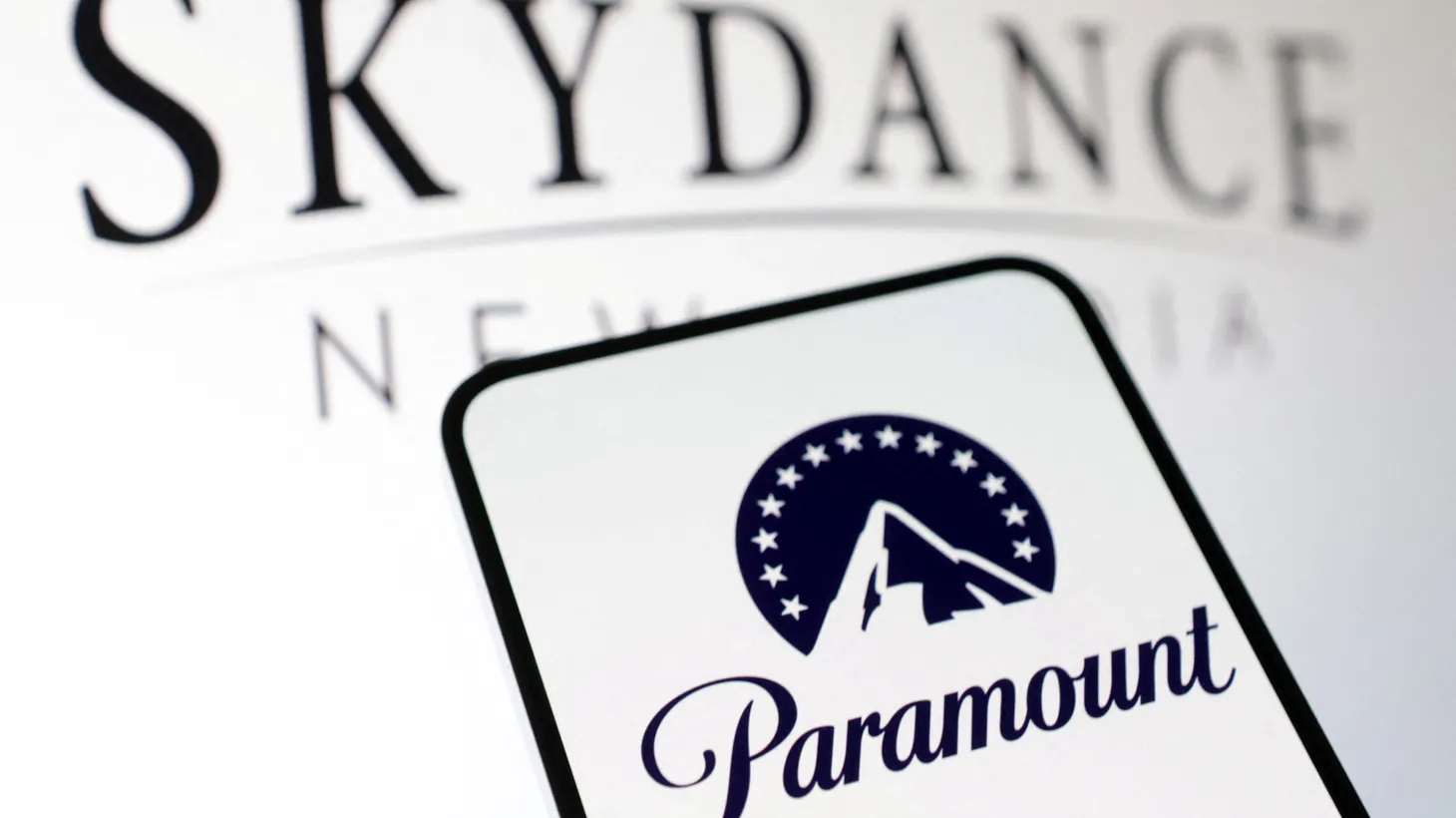 Paramount Global and Skydance logos are seen in this illustration taken December 17, 2024.