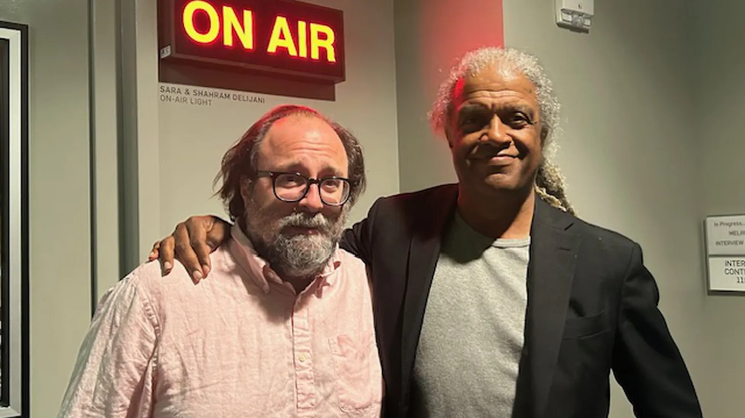 Chris Nashawaty and Elvis Mitchell at KCRW.