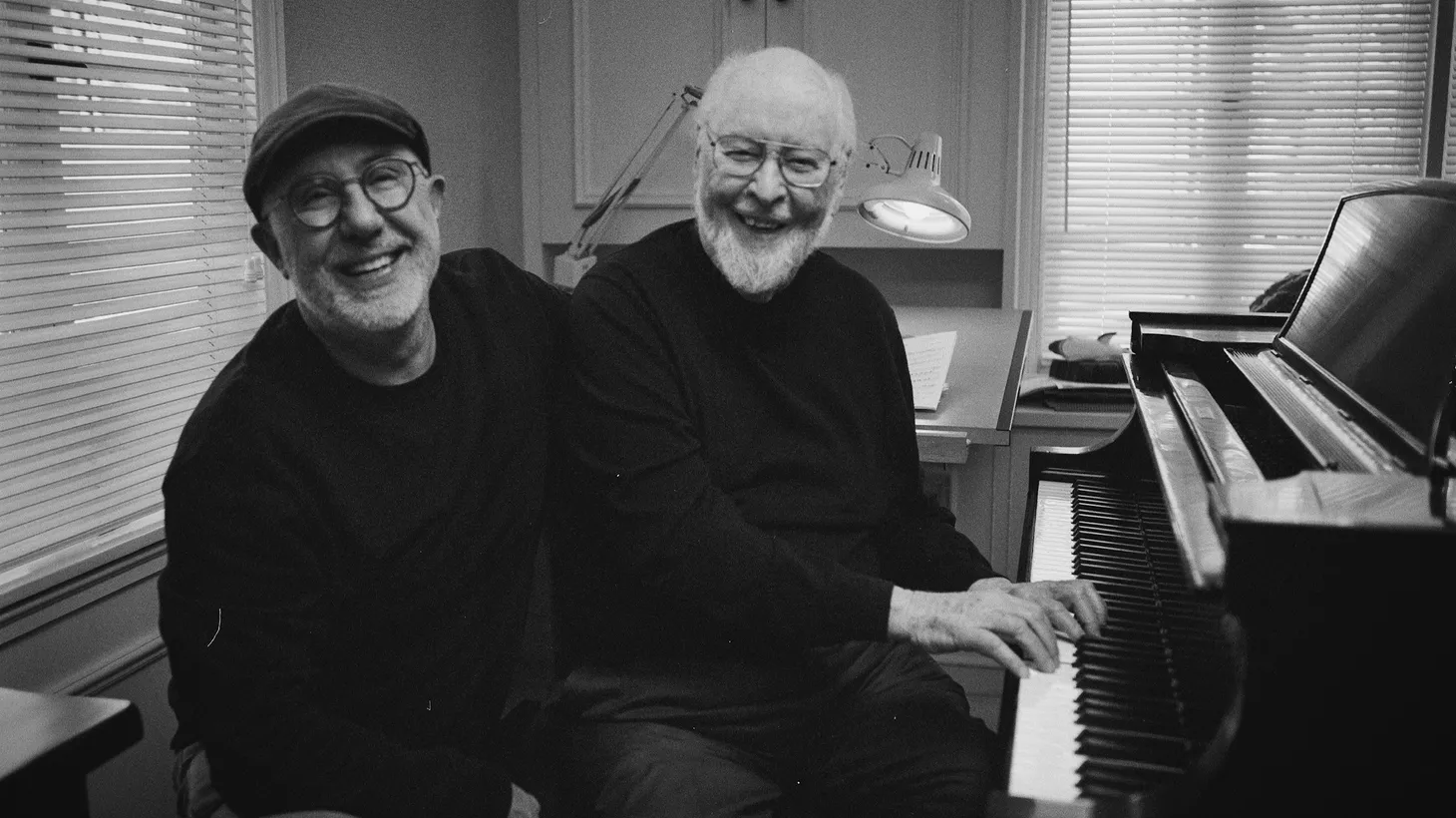 Filmmaker Laurent Bouzereau and composer John Williams