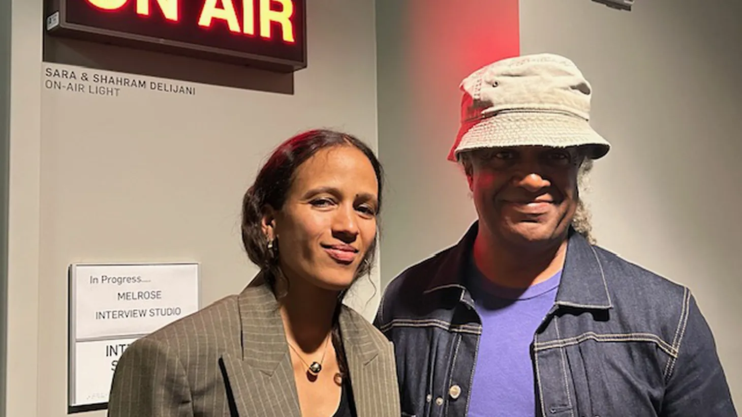 Mati Diop and Elvis Mitchell at KCRW.