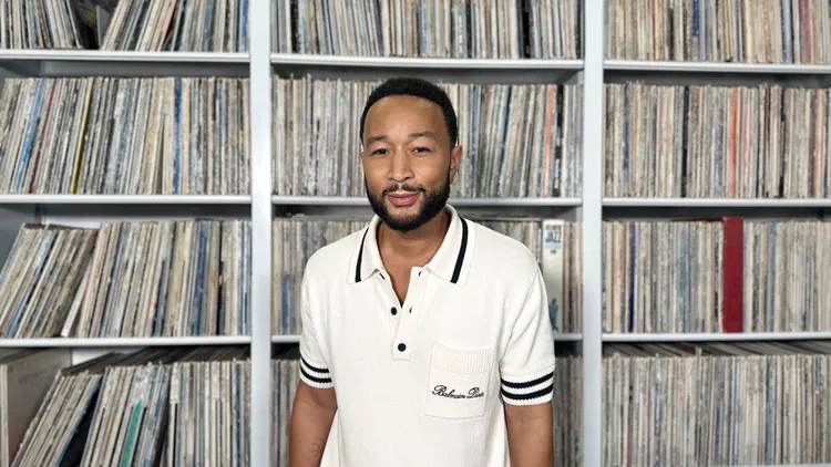 Ahead of two nights of storytelling and solo piano at the Greek Theatre, John Legend hits KCRW HQ with a guest DJ set featuring Killer Mike, Mos Def, and Jay-Z.