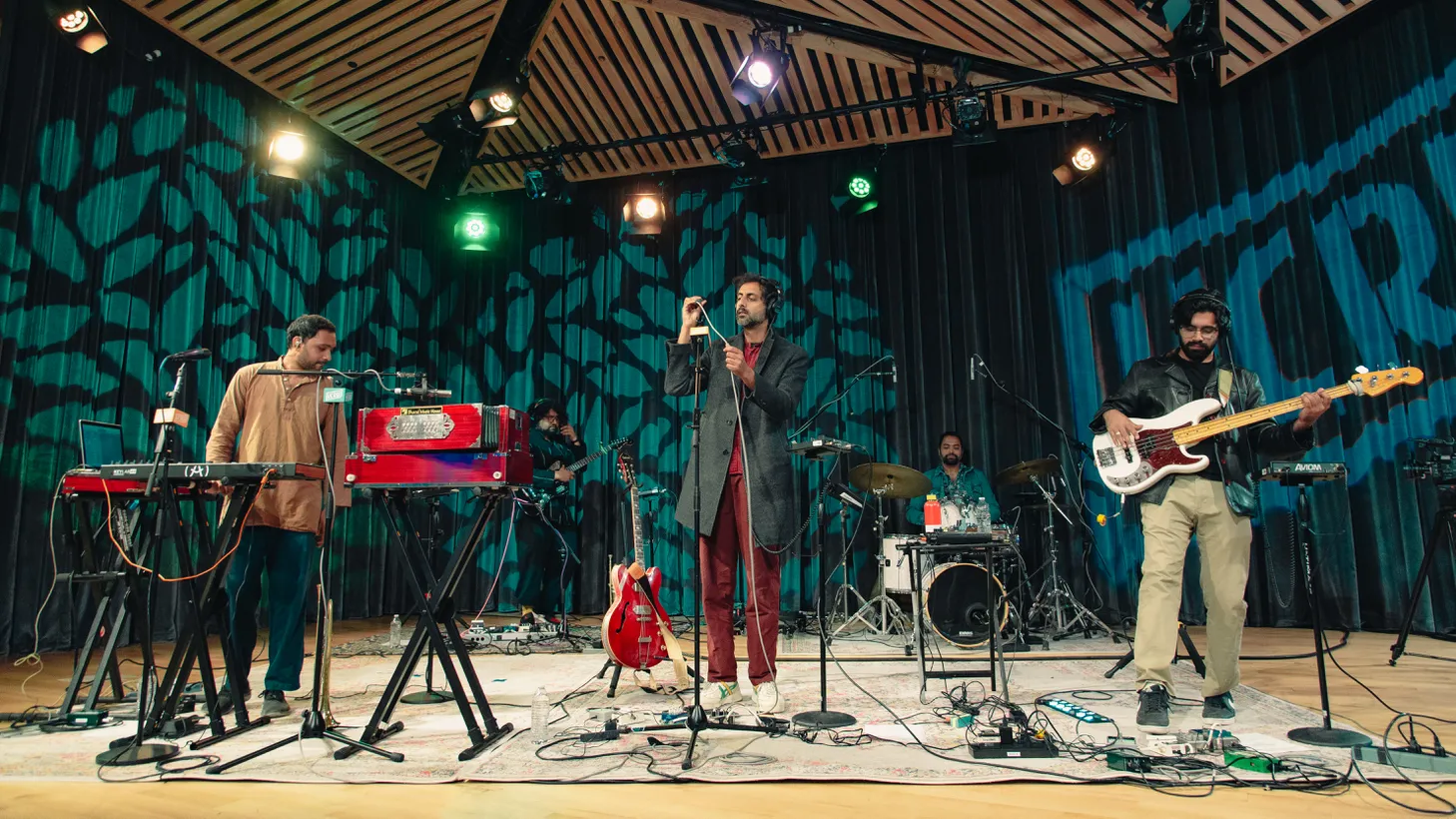 Welcome to Peter Cat Recording Co.’s technicolor dreamscape, Live From KCRW HQ.