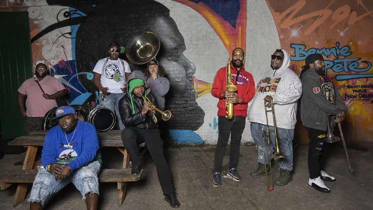 New Orleans Grammy-winning artists Hot 8 Brass Band are putting the finishing touches on their new album due in late February 2025, so while we wait, let’s take in their signature…