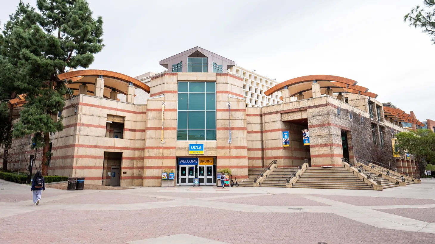 The student store is seen on UCLA’s campus.