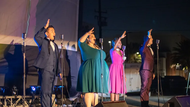 You can head to El Segundo to hear a 13-piece big band while dancing the night away at the sixth annual Summer Swing Nights, which runs August 4, 5, and 6.