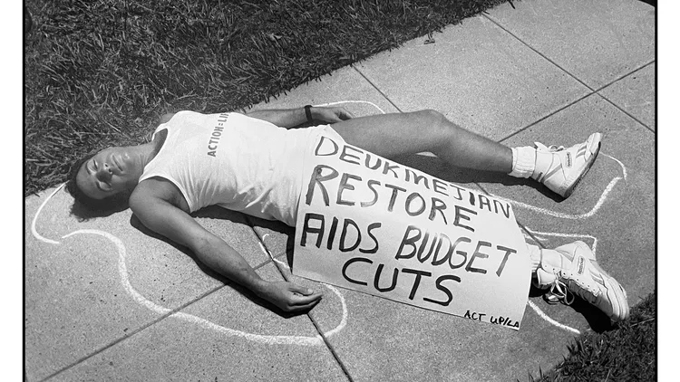 During the 1980s, ACT UP LA advocated for greater awareness of the AIDS epidemic. Now the organization is collecting 100 testimonies from its former members.