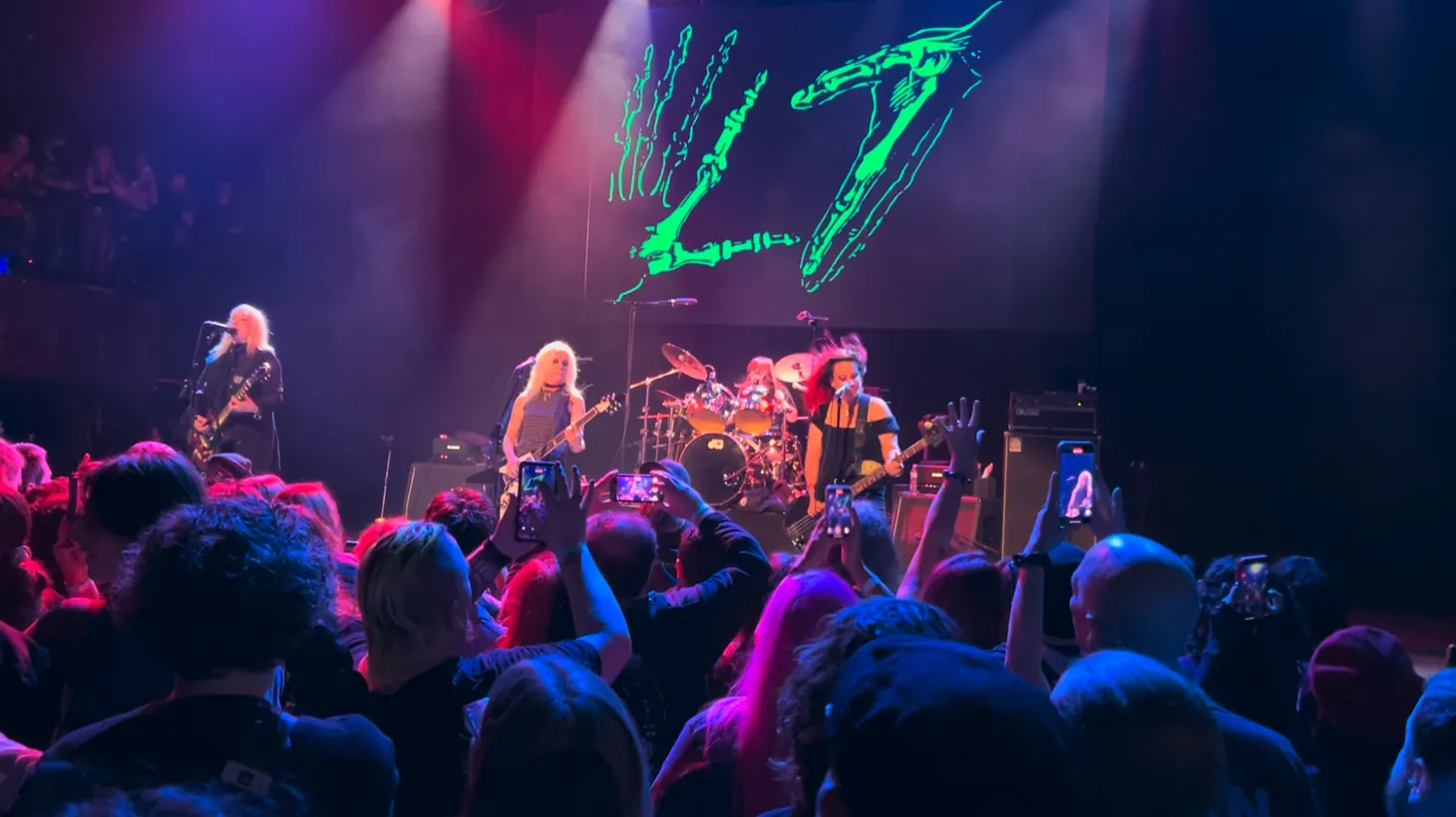 L7 rocks the Belasco theater to close out the Fast and Frightening Takeover festival