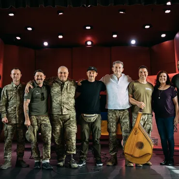 A group of Ukrainian musician-soldiers recently stopped in LA on a goodwill tour, bringing gratitude and a healthy dose of appreciation for Hank Williams.