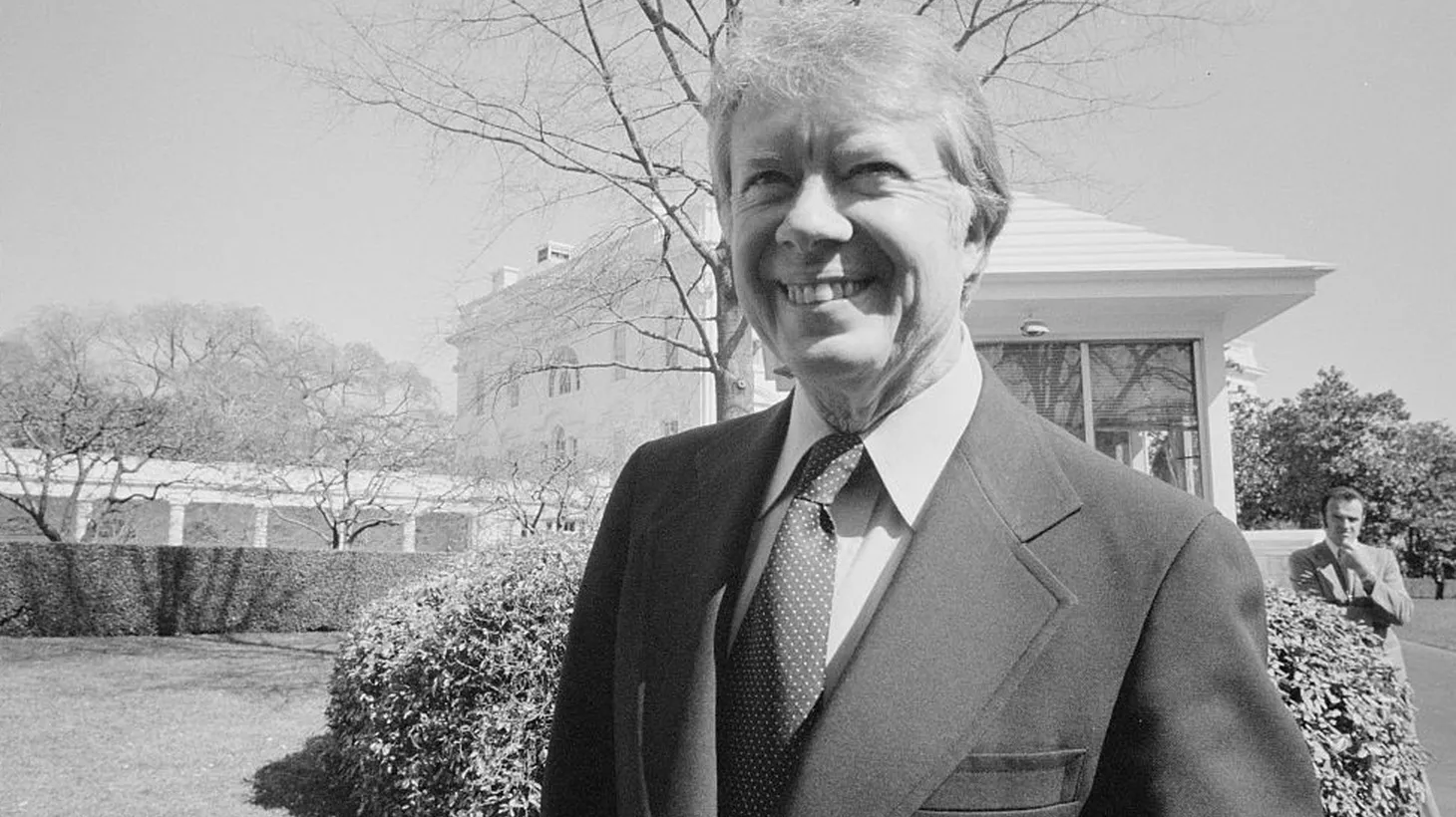 President Jimmy Carter at the White House, March 8, 1977.