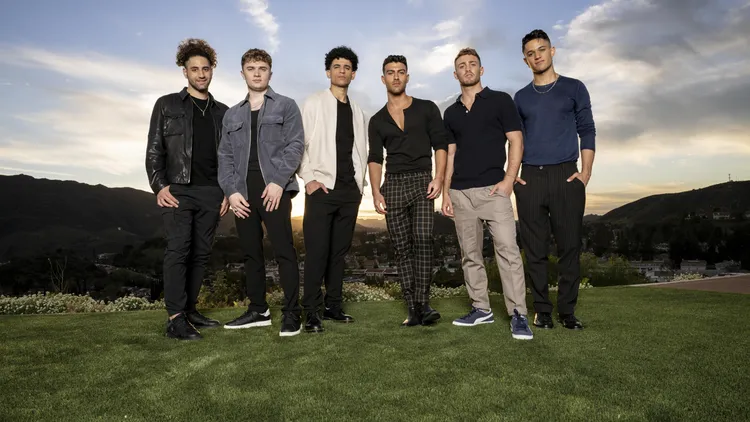 The Israeli and Palestinian boy band, as1one, flew to LA to record their debut album the day before Hamas attacked Israel in October 2023.