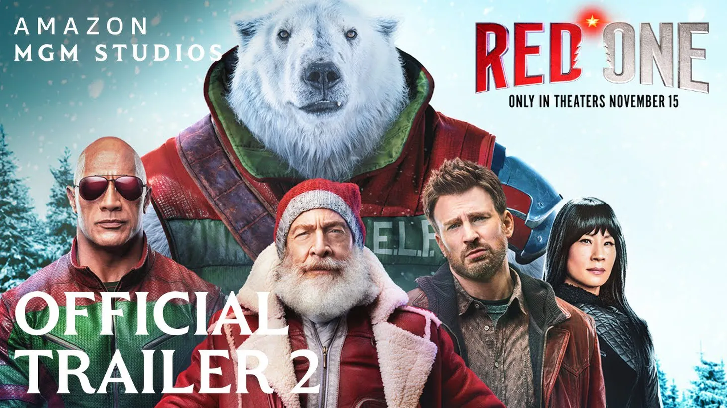 In “Red One,” Chris Evans and Dwayne Johnson team up to rescue Santa Claus.