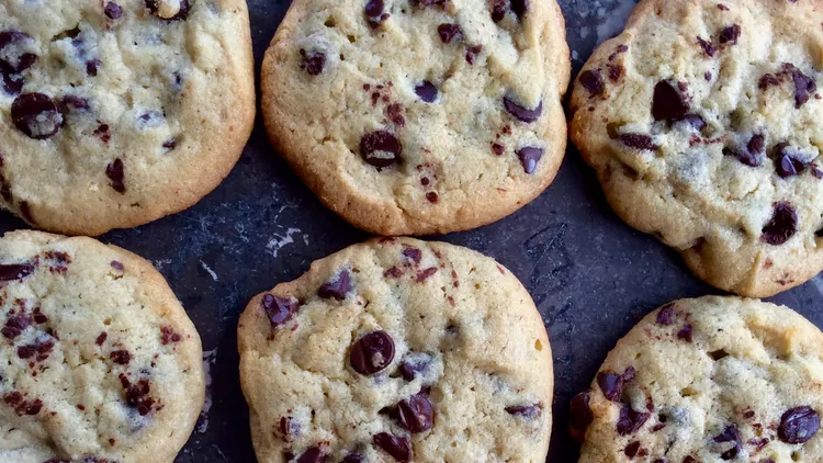 The benefit of making your own chocolate chip cookies is customization. Crispy or chewy? Nuts or not?