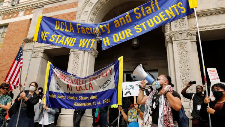 Fall at UCLA: New rules on protests, more weapons for police