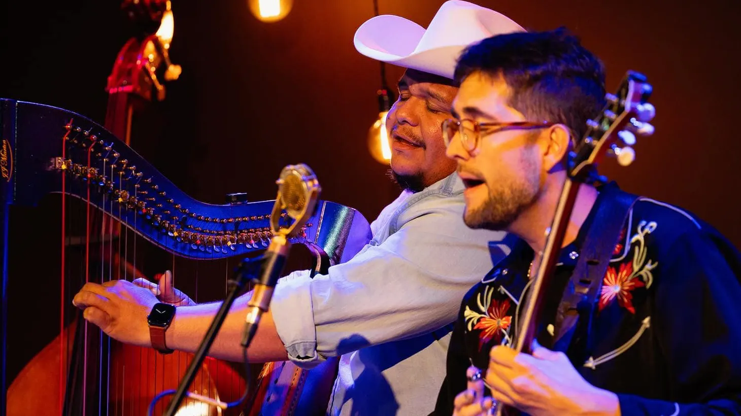 “Both of us were down in the dumps. The pandemic had destroyed my operation, and I was taking any work I could find, and Larry was resigned to never [going] back to music. And so we met at this moment in both of our lives — it was just the biggest blessing,” says Joe Troop, one half of the “Latingrass” duo Larry & Joe.