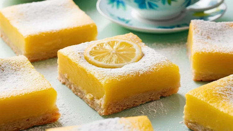 Bar cookies are easy to whip up for a crowd. Simply make the base, top it, pop the pan in the oven, and slice the bars to serve. The lemon bar is the queen of this type of pastry.