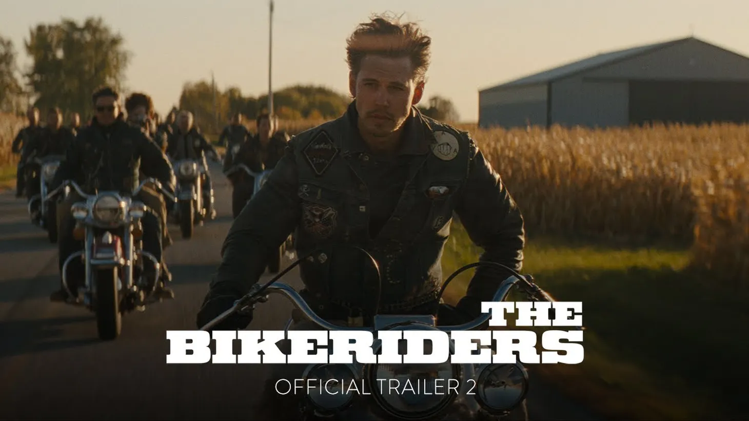 “The Bikeriders” stars Jodie Comer, Austin Butler, and Tom Hardy as members of a motorcycle club called The Vandals.