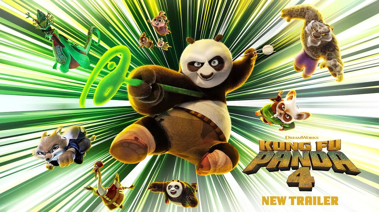 Weekend film reviews: 'Kung Fu Panda 4,' 'Love Lies Bleeding