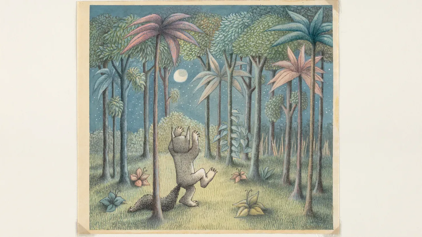 “What we really like to emphasize at our display of this exhibition is that these original works really showcase Sendak as a fine artist, not just a children's book illustrator,” says Skirball Center Managing Co-curator Sarah Daymude.