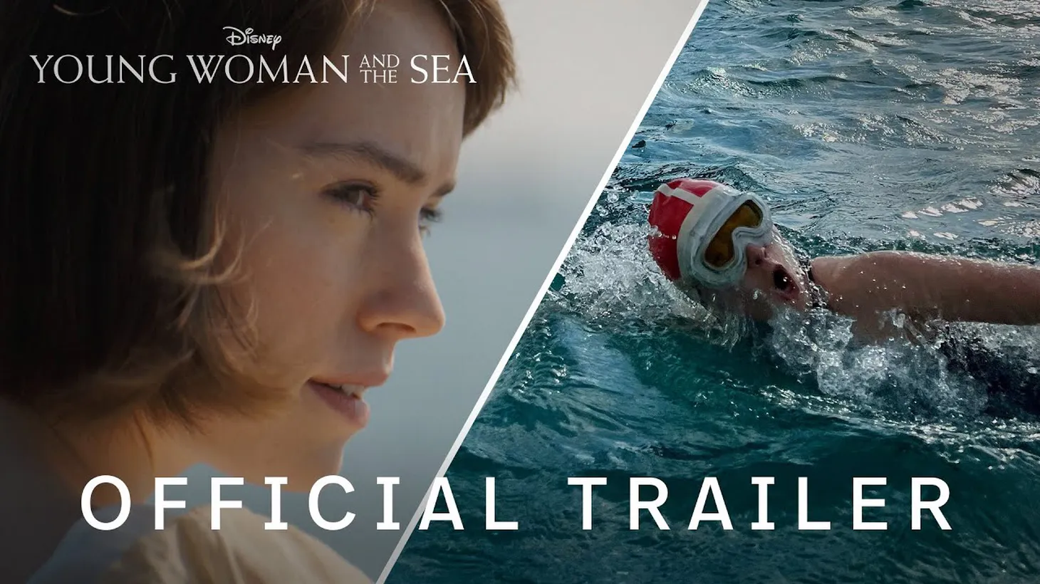 “Young Woman and the Sea” stars Daisy Ridley as Trudy Ederle, who became the first woman to swim across the English Channel in 1926.