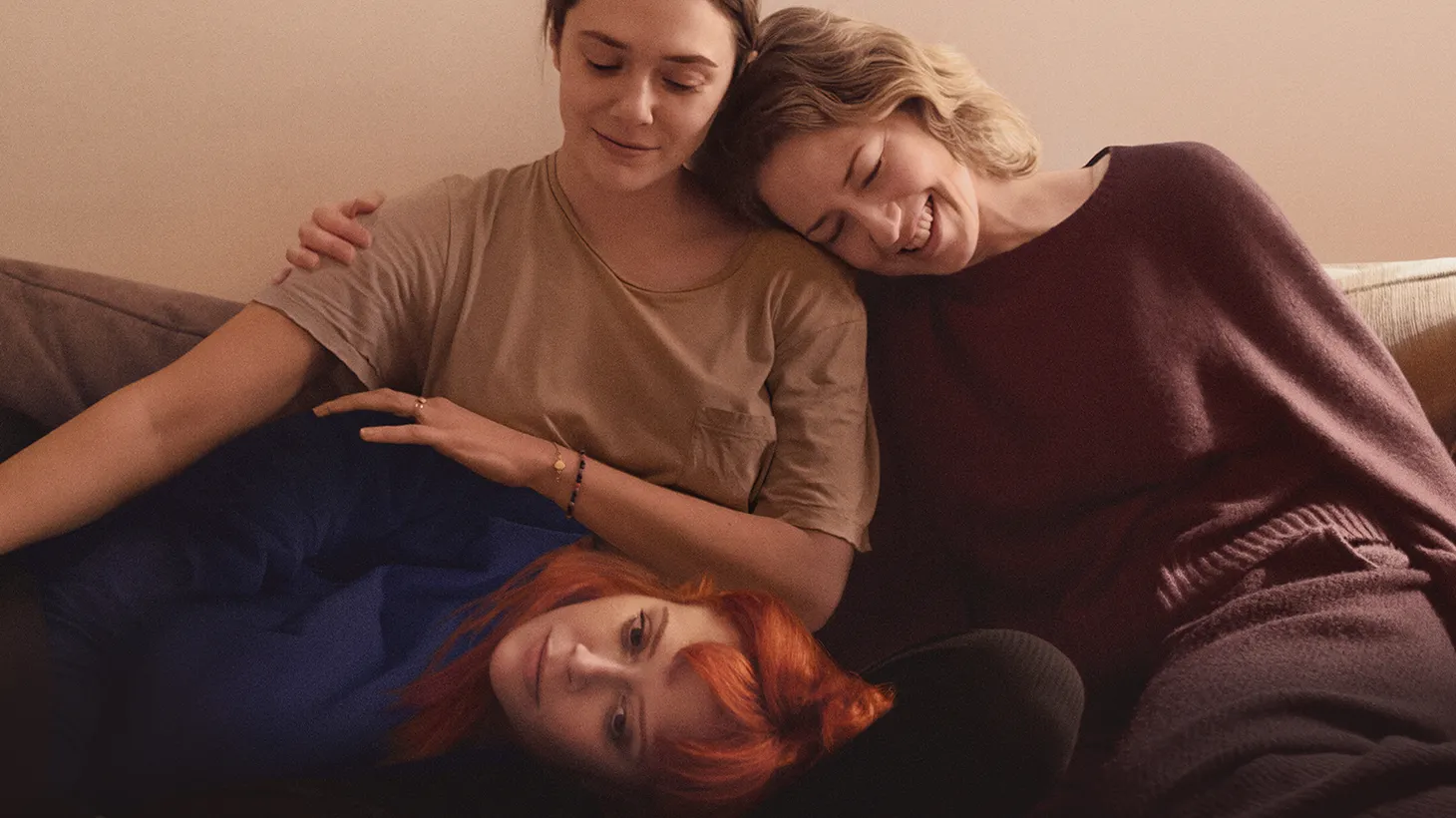 Poster image art from Netflix's "His Three Daughters"