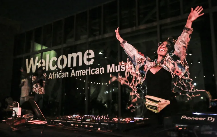 Novena Carmel at the California African American Museum (CAAM)